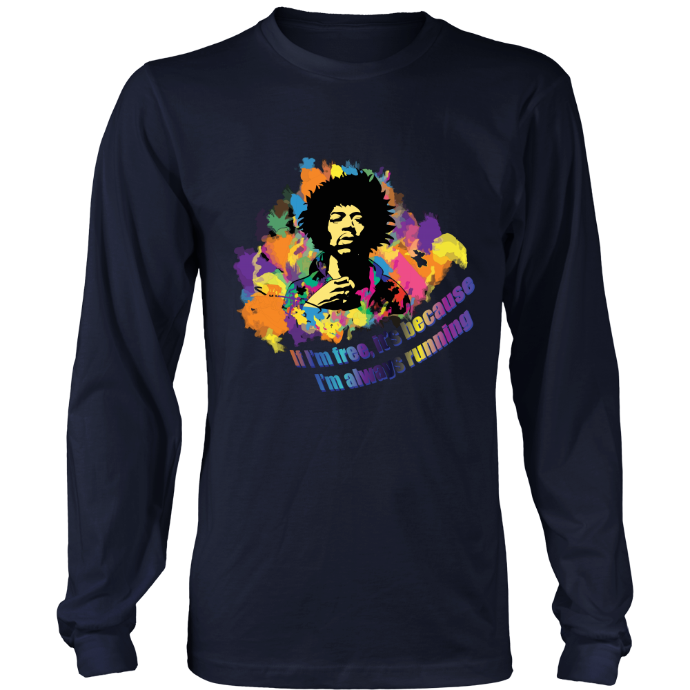 Limited Edition "Running Free" Hendrix Long Sleeve Shirt