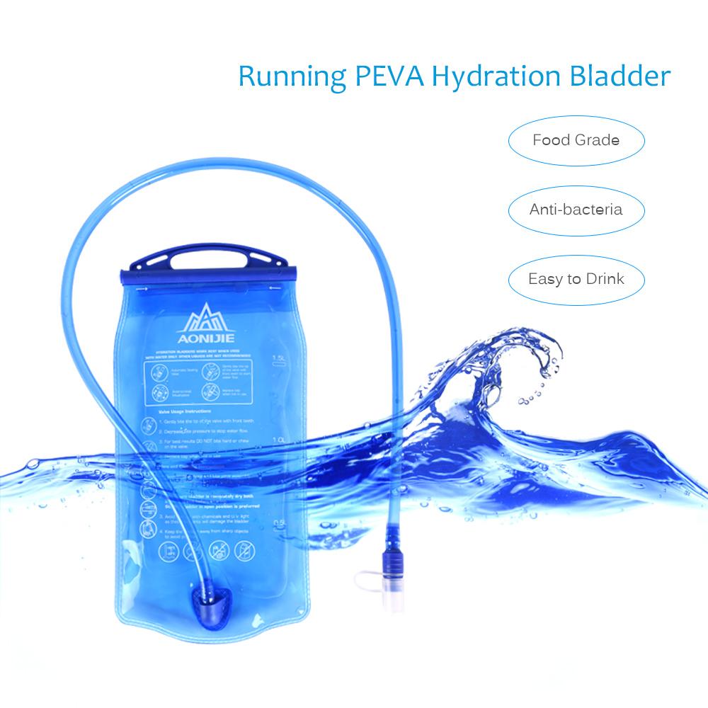 1.5L/2L/3L Outdoor Sport Foldable TPU Water Bag Hydration Water Bladder