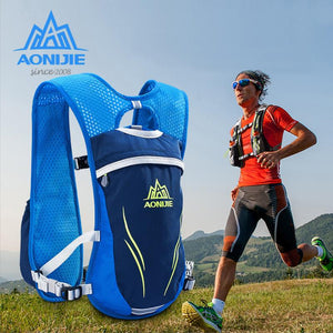Hydration Bag 5.5L Running Race Vest Pack 2pcs 250ML Bottles (Optional)