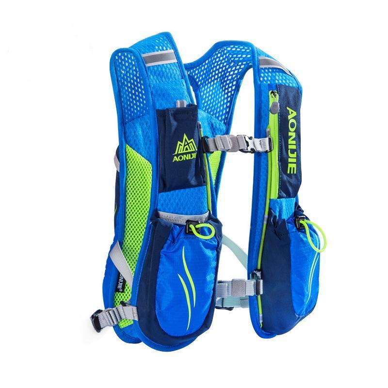 Hydration Bag 5.5L Running Race Vest Pack 2pcs 250ML Bottles (Optional)