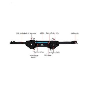 Running Belt Bag With Water Bottles