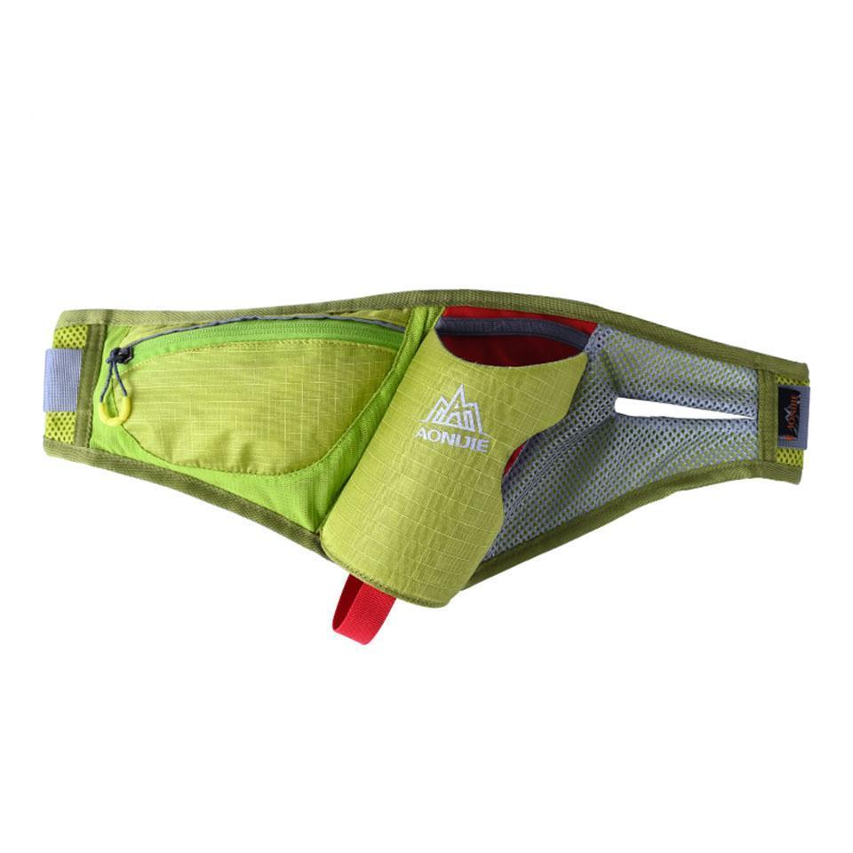 Running Waist Packs With Water Bottles (Optional)