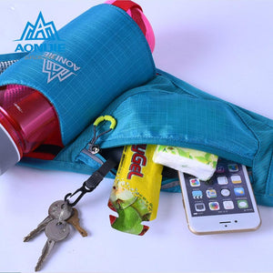 Running Waist Packs With Water Bottles (Optional)