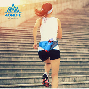 Running Waist Packs With Water Bottles (Optional)