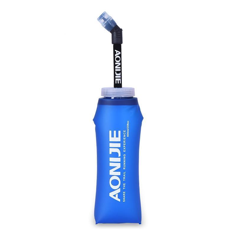 Bottle 350ml /600ml TPU Long Straw Water Bottle Folding