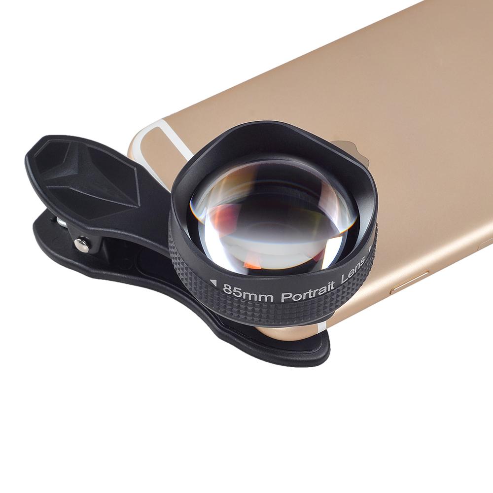 APEXEL Universal 3x Telephoto Lens Telescope with Clip High Definition for Iphone 6s 6plus/6s/ 5/5se Samsung Galaxy S7 S6 85mm