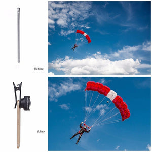 APEXEL Universal 3x Telephoto Lens Telescope with Clip High Definition for Iphone 6s 6plus/6s/ 5/5se Samsung Galaxy S7 S6 85mm