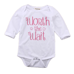 Baby Worth the Wait Romper
