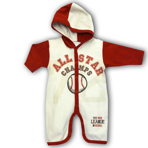 All Star Hooded Romper
