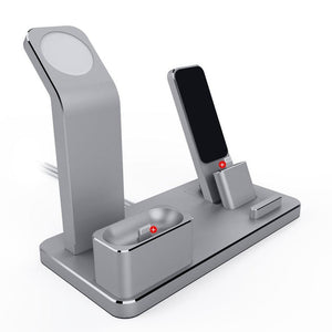 Charging Dock Station for AirPods iPad Air Mini Apple Watch iWatch 38mm 42mm iPhone X 8 7 6 6S 5S SE Plus