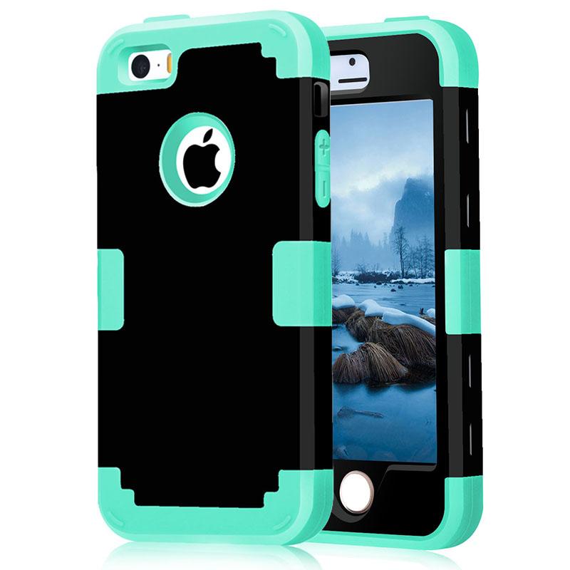 Hybrid Armor Rubber iPhone Case
