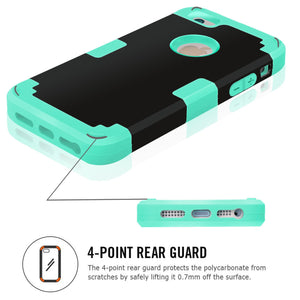 Hybrid Armor Rubber iPhone Case