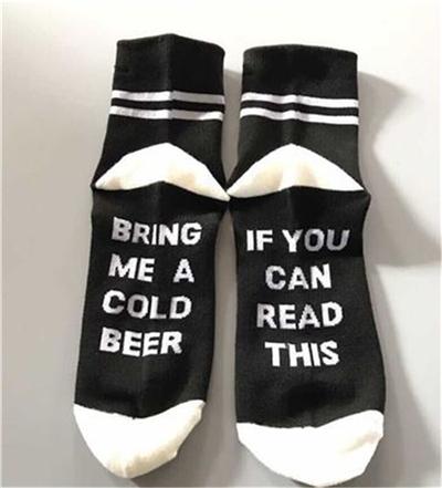 Custom wine socks If You can read this Bring Me a Glass of Wine Socks autumn spring fall 2018 new arrival