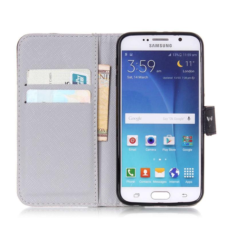 Samsung Galaxy Flip Leather Wallet Case