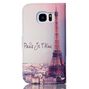 Samsung Galaxy Flip Leather Wallet Case