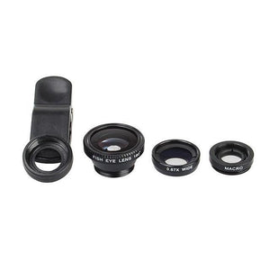 Wide Angle, Fish Eye and Macro Lens