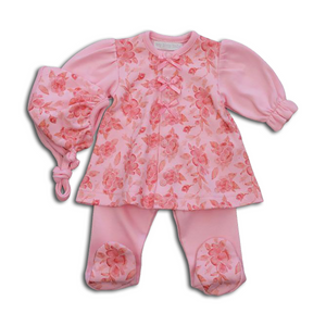Garden Party Dress Set pink