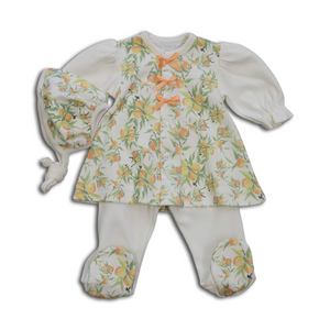Georgia Peach Dress Set
