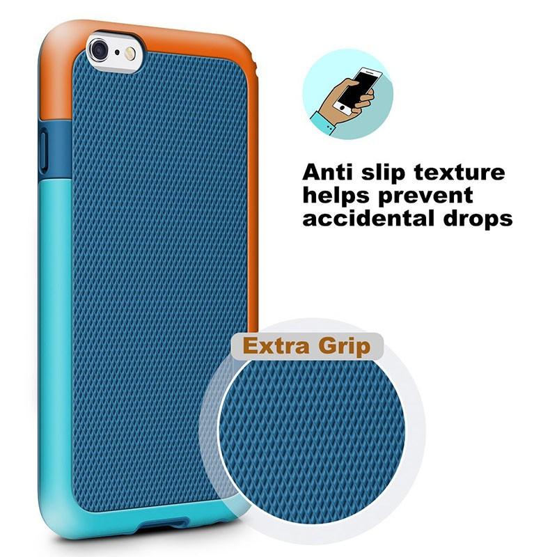 Slim Candy Color Shockproof iPhone Case
