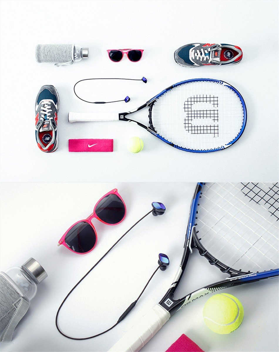 Sport In Ear Wireless Bluetooth Stereo Earphone with Mic