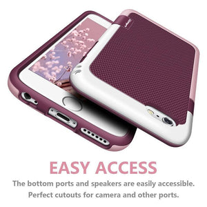 Slim Candy Color Shockproof iPhone Case