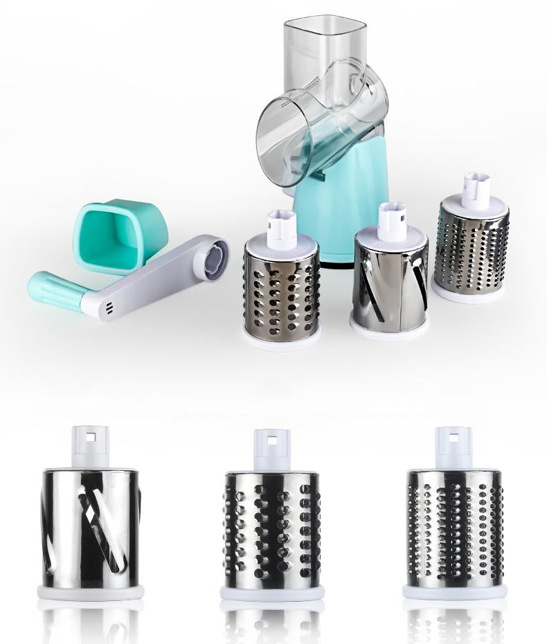Round Mandoline Stainless Steel Vegetable Slicer