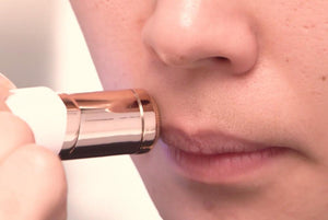Rose Gold-Plated Facial Hair Removal
