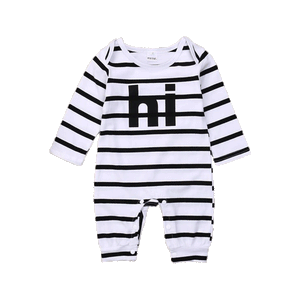 Hi Striped Baby Jumpsuit