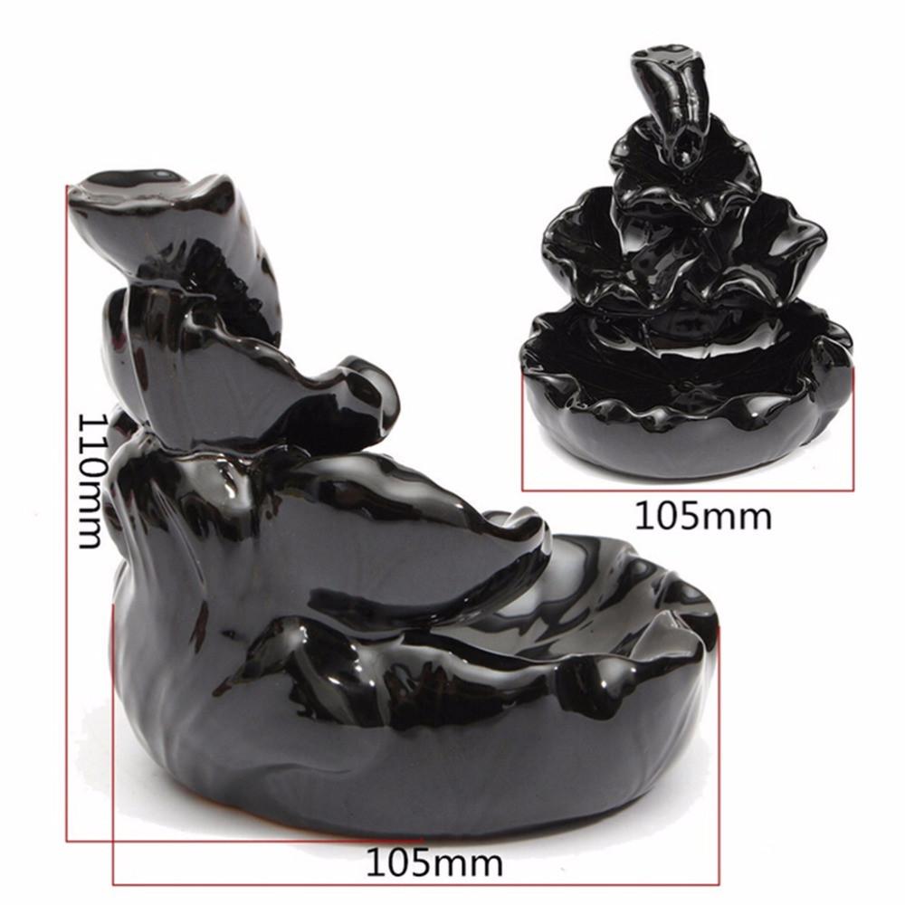 Cascading Pools Backflow Incense Burner