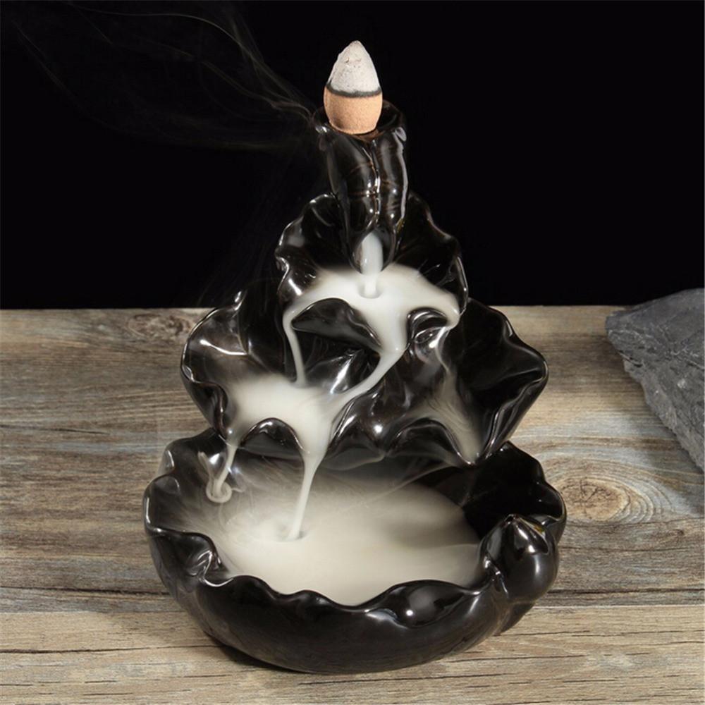 Cascading Pools Backflow Incense Burner