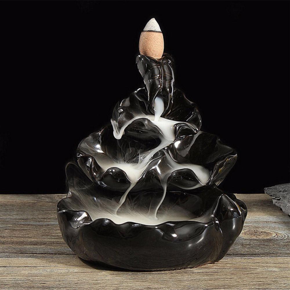 Cascading Pools Backflow Incense Burner