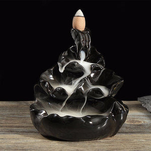 Cascading Pools Backflow Incense Burner
