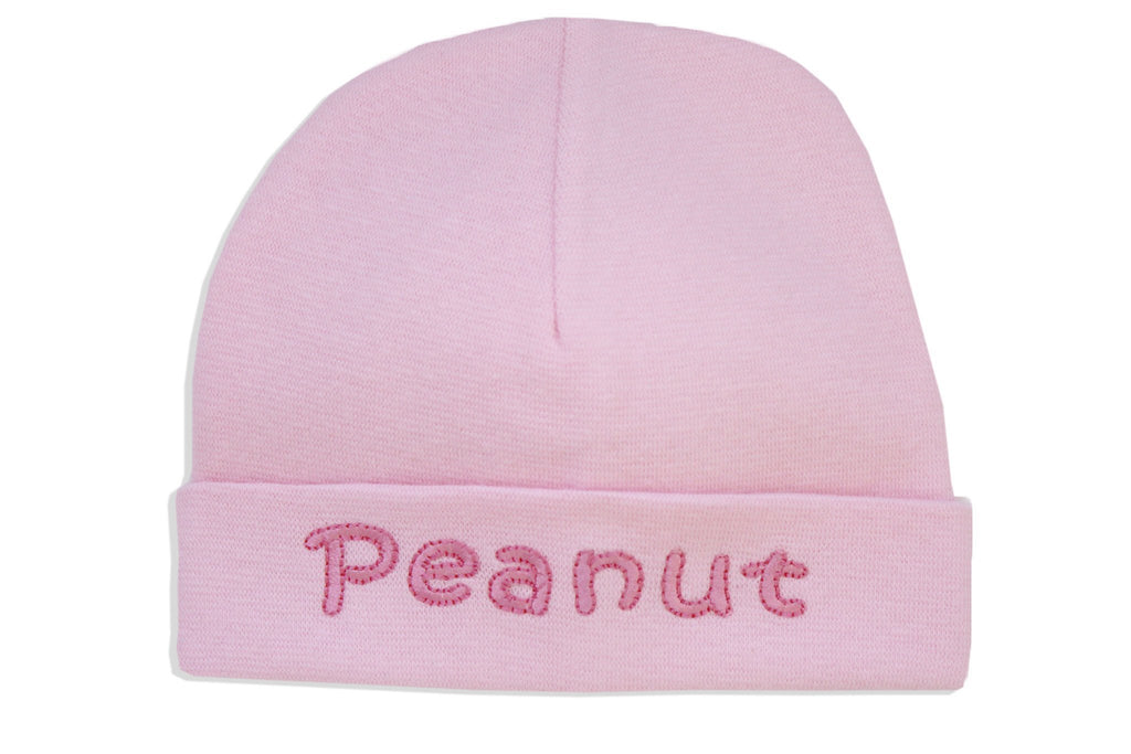 EMBROIDERED HAT PEANUT