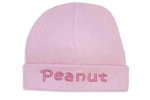 EMBROIDERED HAT PEANUT