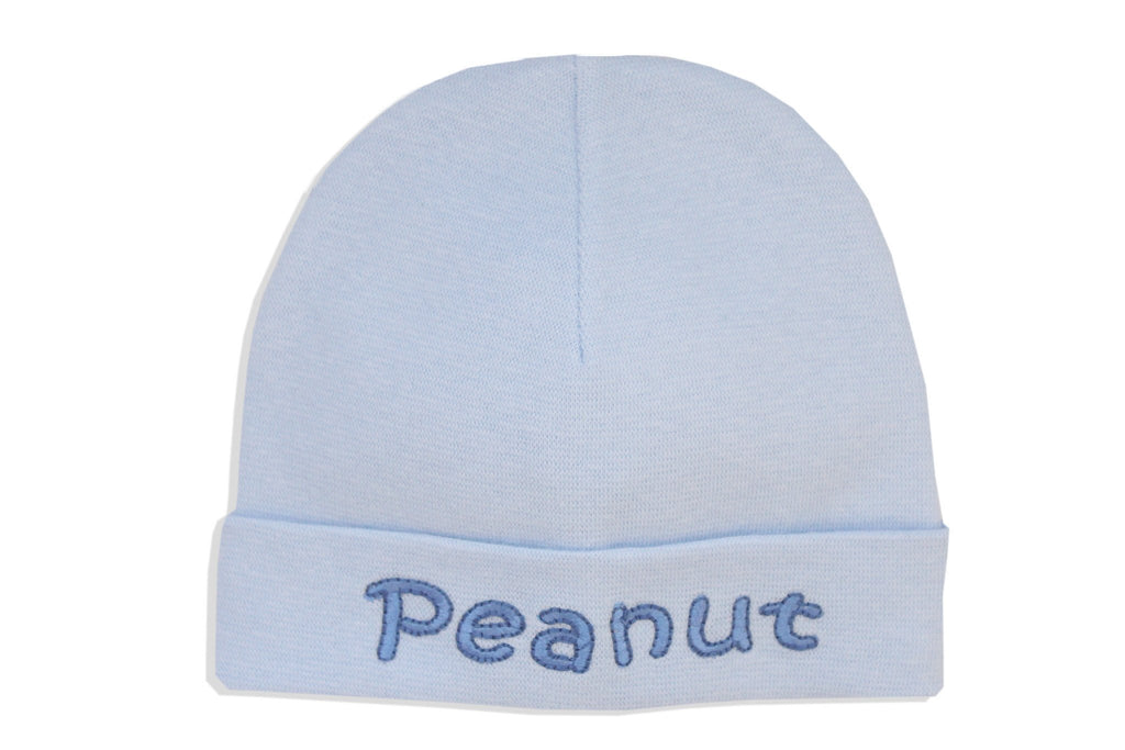 EMBROIDERED HAT PEANUT Blue