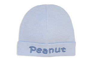 EMBROIDERED HAT PEANUT Blue