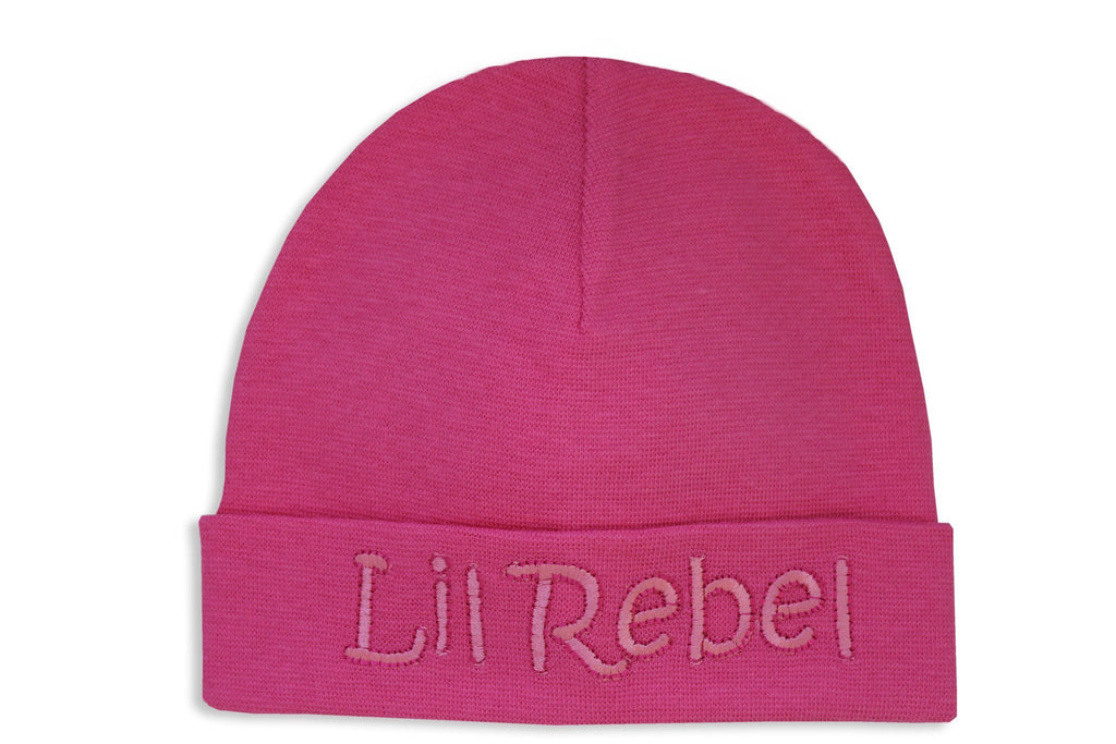 EMBROIDERED HAT LIL REBEL Fuchsia