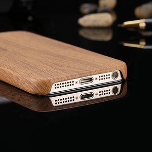 Vintage Woodgrain Effect iPhone Case