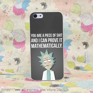 Rick and Morty cover case for all iPhone's