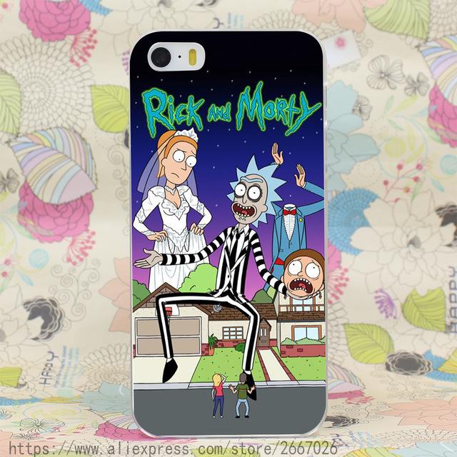 Rick and Morty cover case for all iPhone's