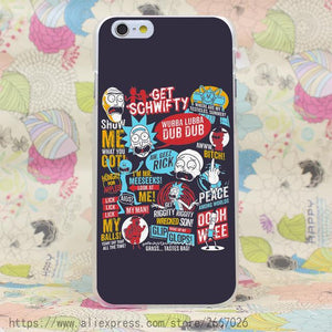 Rick and Morty cover case for all iPhone's