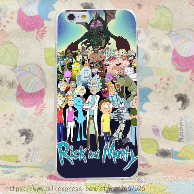 Rick and Morty cover case for all iPhone's