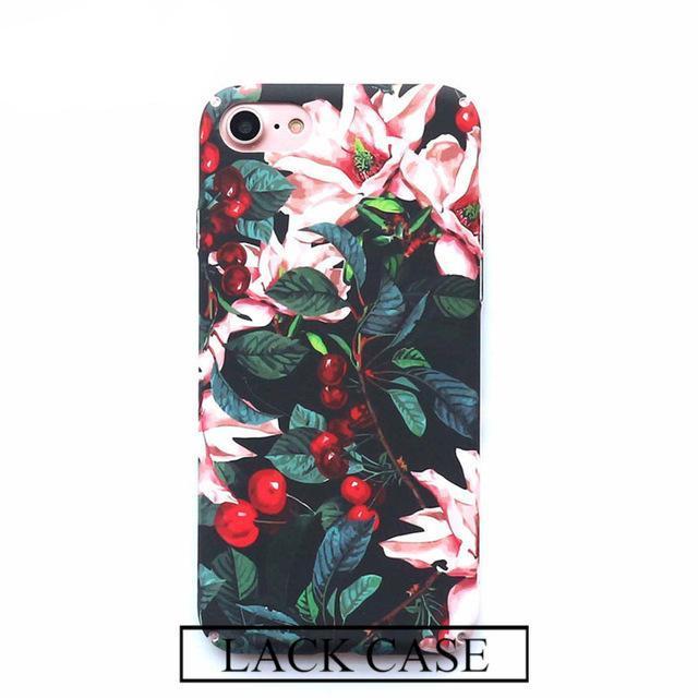 Luxury Flowers Floral Plastic Case iPhone 6, iPhone 7 plus