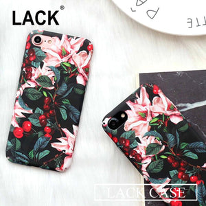 Luxury Flowers Floral Plastic Case iPhone 6, iPhone 7 plus