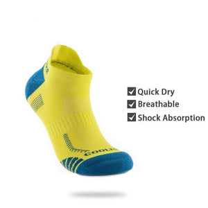 2 Pair/ lot Running Socks Quick Dry Shockproof, Breathable