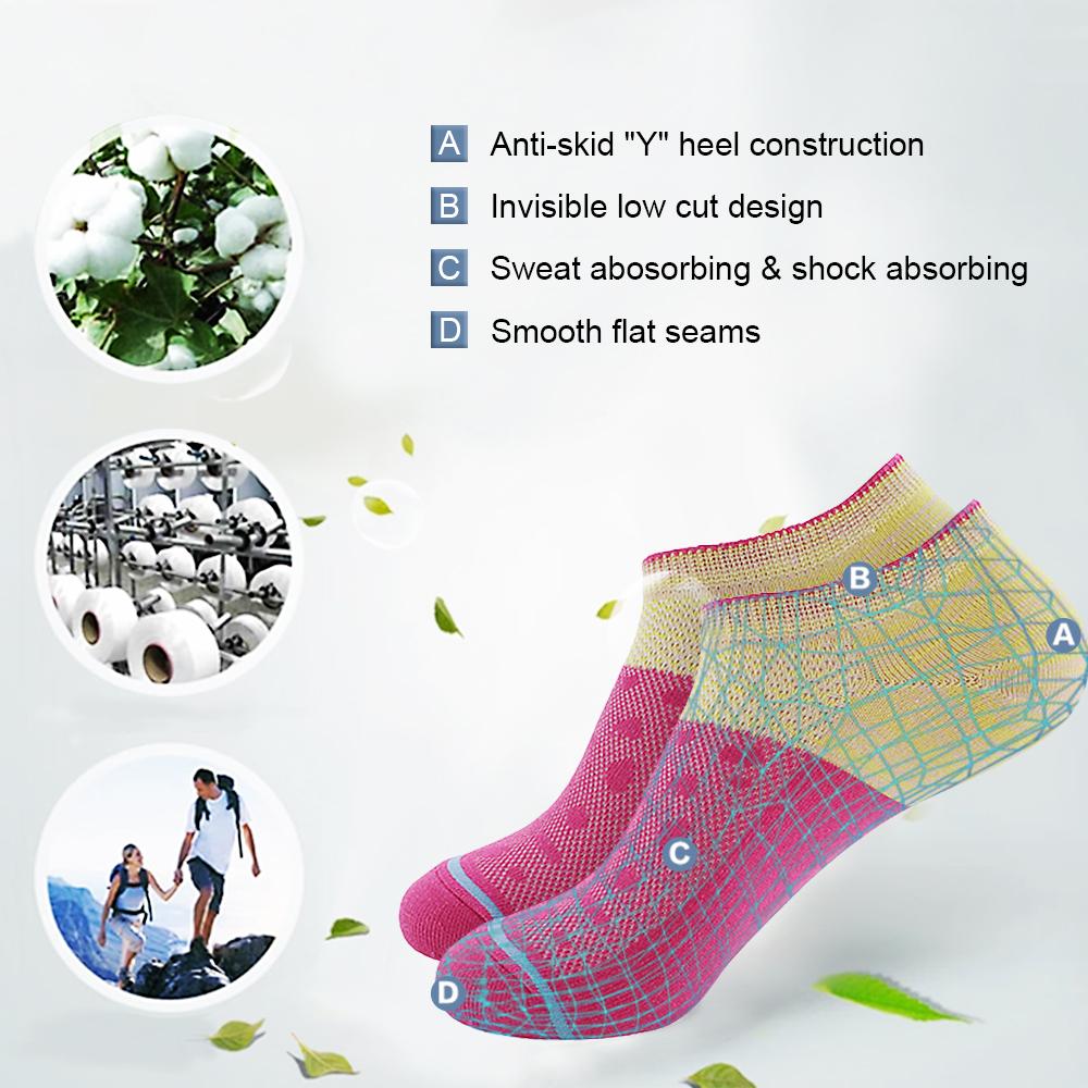 New 3 Pairs Women'S Breathable Cotton Low Cut