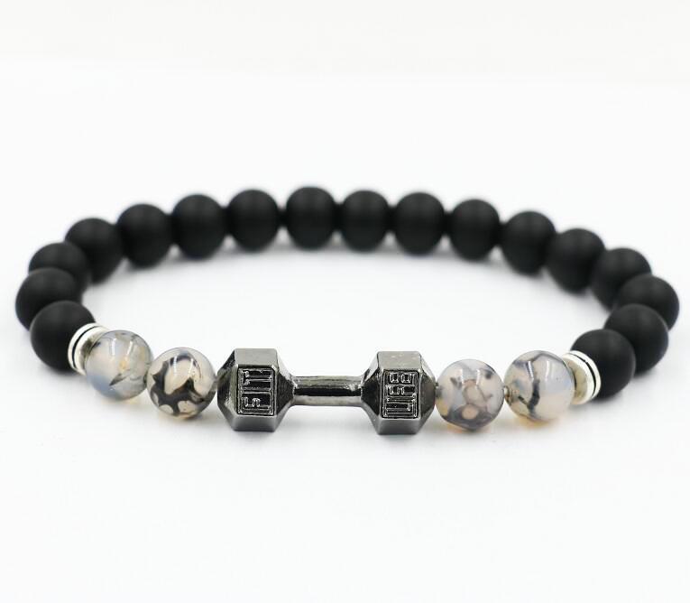 Barbell Charm Bracelet