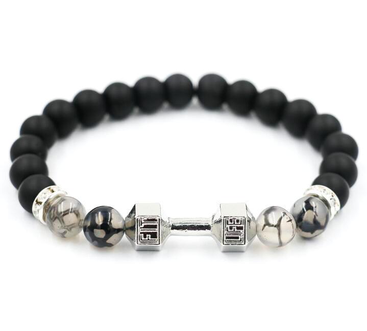 Barbell Charm Bracelet