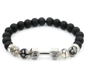Barbell Charm Bracelet