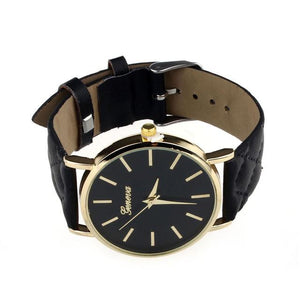 Leather Quartz Wrist watch